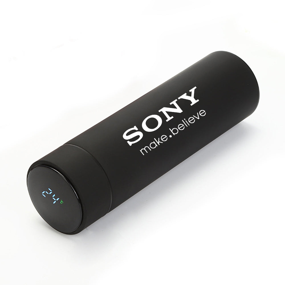 Stainless Steel Vacuum Tumbler with Temperature Display - 16 oz. - Image 2