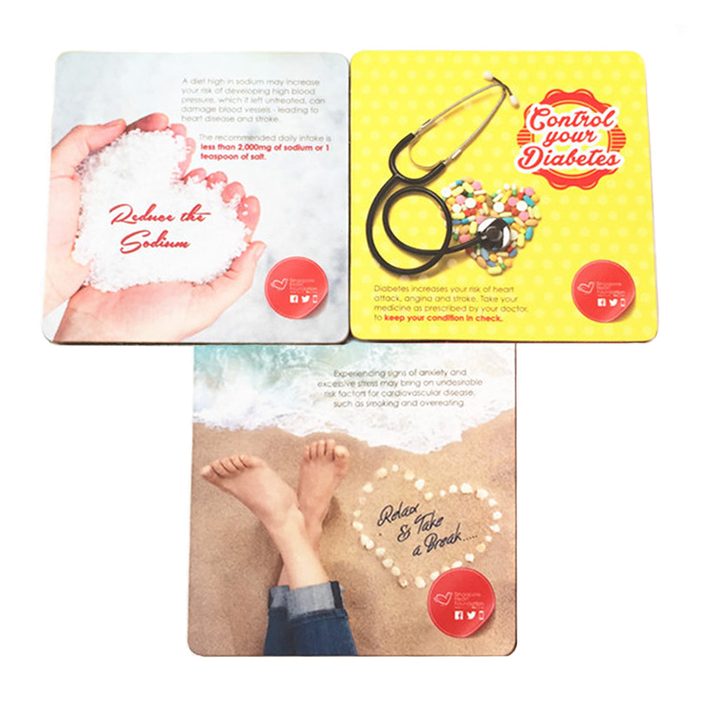 Custom Photo Print Cork Coaster - Image 2